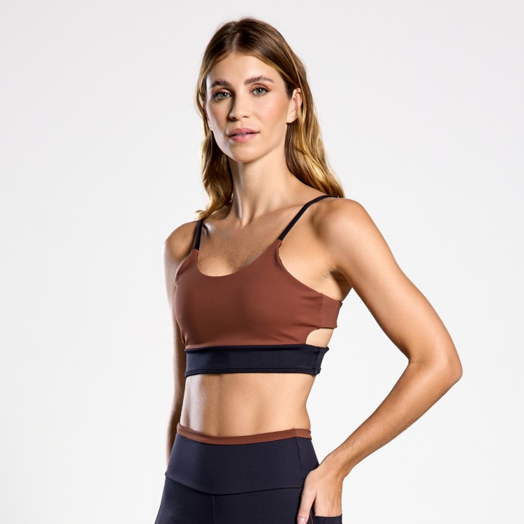 Top Fitness Poliamida Sense Café