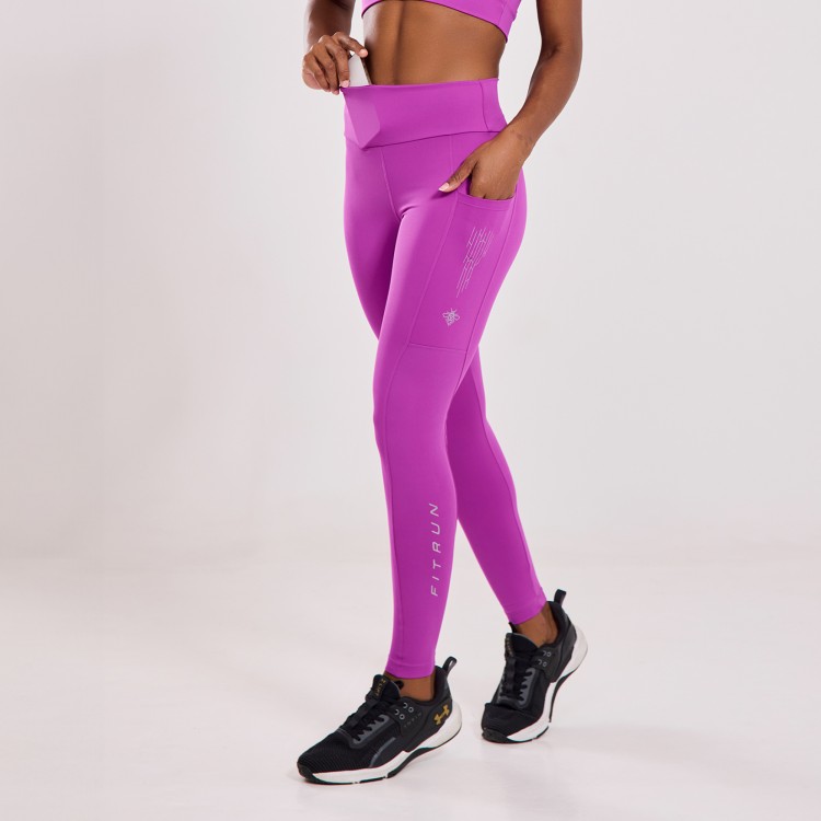 Calça Legging Poliamida Pace Violeta
