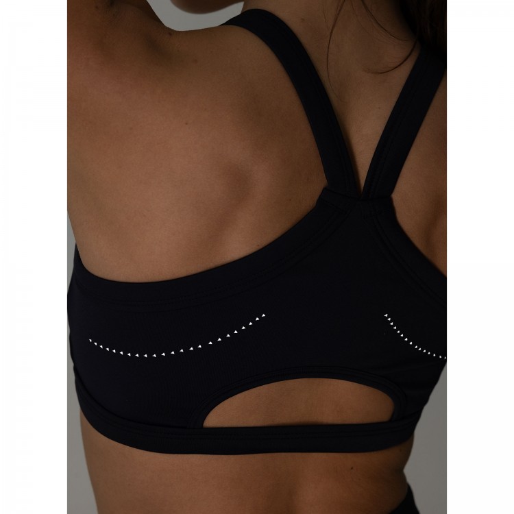 Top Poliamida Reflect Preto