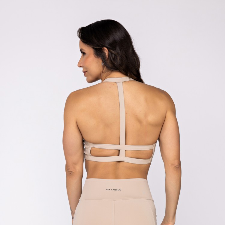 Top Poliamida Impulso Nude