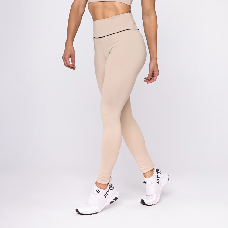 Calça Legging Poliamida Vision com Bolso Nude